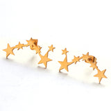 New Earrings Fashion Simple Stud Earrings Personality Trendy Three ways to wear Triangle Earring Wholesale Jewelry Womens Earing