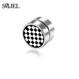 SMJEL Korean Hand Earrings Women Jewelry Earings Stainless Steel Show your Love Heart Stud Earrings Girl boucle d'oreille