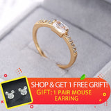 Fashion Simple Wave Rings for Women White Gold Color Wedding Jewelry  Ladies Gifts 2019 New Arrivals Dropshippping