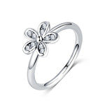 2019 New Fashion Ring Love Heart Crown Flower Finger Rings Clear CZ Fit Pandora For Women Wedding Brand Jewelry Gift Dropship