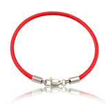 Hot Lucky Golden Cross Heart Bracelet For Women Children Red String Adjustable Handmade Bracelet DIY Jewelry