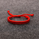 Hot Lucky Golden Cross Heart Bracelet For Women Children Red String Adjustable Handmade Bracelet DIY Jewelry