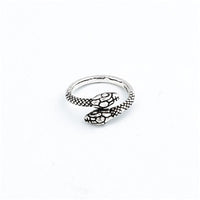 1 Pcs Stereoscopic New Retro Punk Exaggerated Snake Ring Fashion Personality Snake Opening Adjustable Ring Jewelry As GiftR158-6