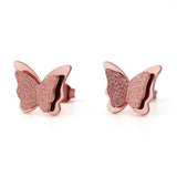 SMJEL Korean Hand Earrings Women Jewelry Earings Stainless Steel Show your Love Heart Stud Earrings Girl boucle d'oreille