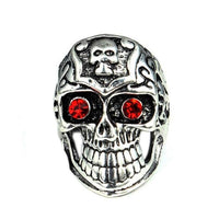 Free Fan Retro Gothic Punk Men Rings Trendy Skull Wolf Dragon Male Rings Jewelry Halloween Accessories Anillo Hombre Bijoux